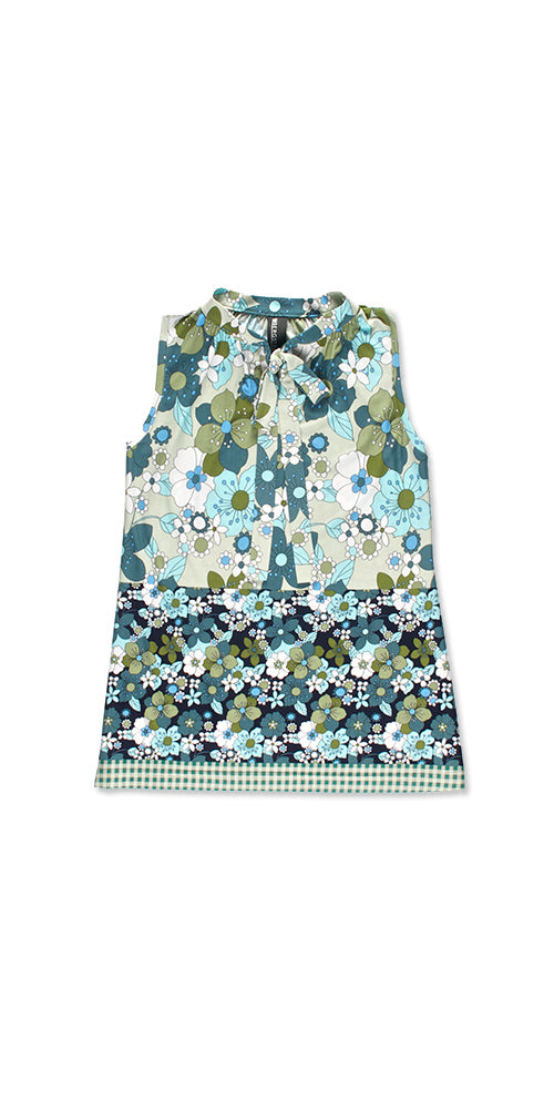 Prudence Blouse, aqua